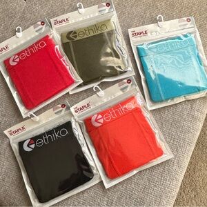 5 PAIR OF ETHIKA UNDERWEAR/BRIEF BRAND NEW